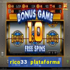 rico33 plataforma de jogos